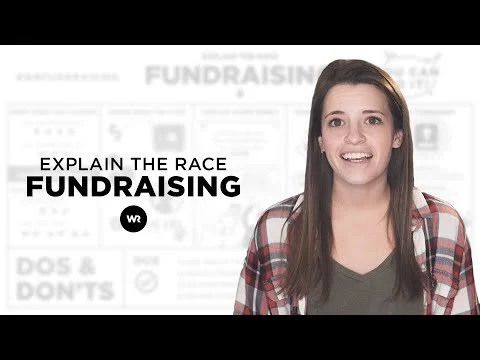 Explain the race fundraising